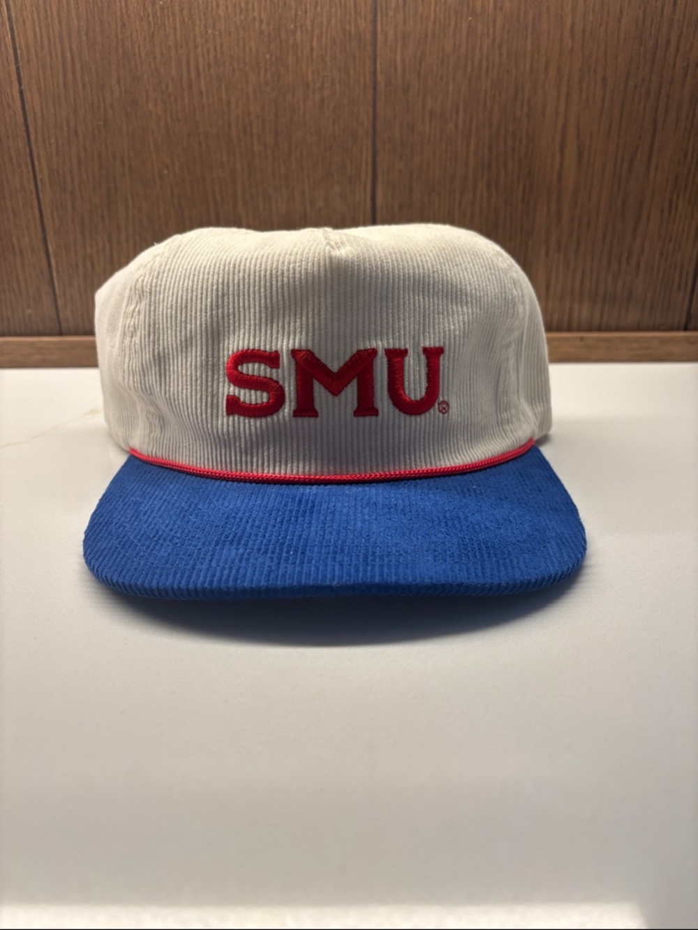 NWOT SMU Concho corduroy hat